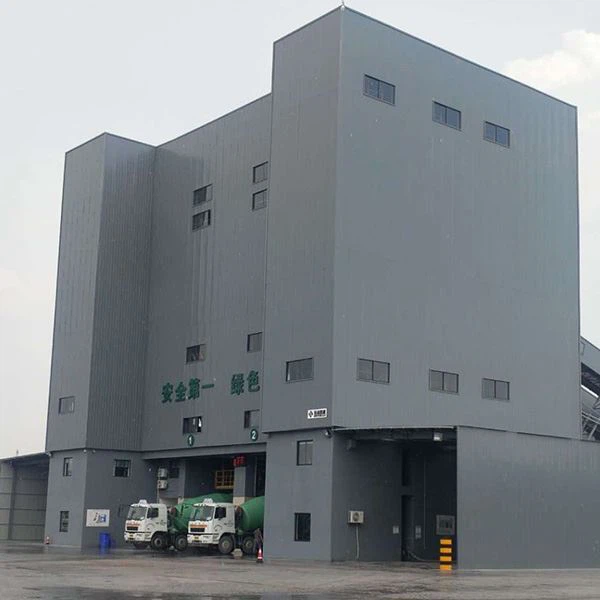 Compact Structure Hzs75 Lift Hopper Concrete Batching Plant