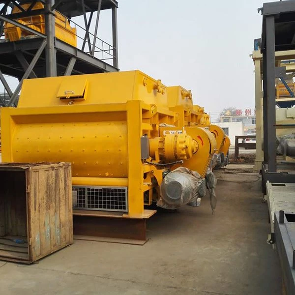 Twin Shaft Mixer Batching Plant price